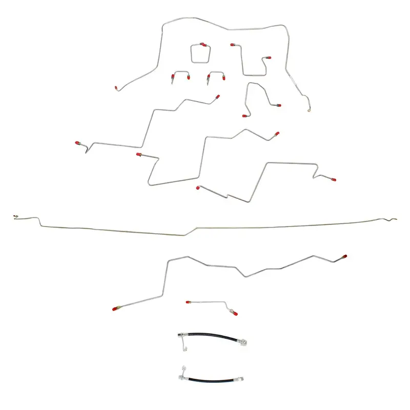 Cbk0232om- 01-02 Ram 2500 4Wd, Automatic Trans, Awabs, Ext Cab/Long Bed; Complete Brake Line; Steel 1