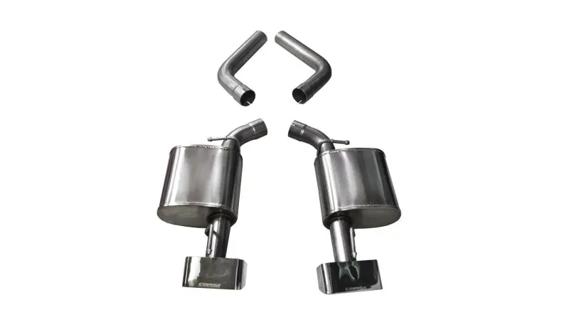 Corsa 2015-2023 Dodge Challenger 6.4L V8 2.75In Dual Rear Exit Axle-Back Sport Gtx2 Polished Tips 1