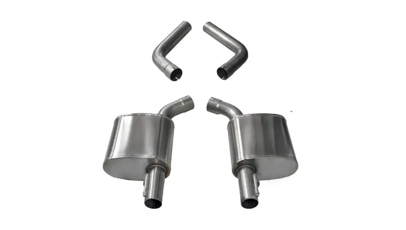 Corsa 2017-2020 Dodge Charger 5.7L / 17-19 Chrysler 300 5.7L Sport Axle-Back Exhaust W/O Tips 1