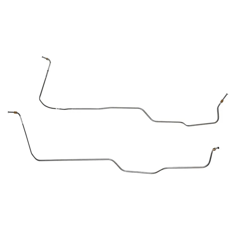 Ctc6401ss- 64-65' Chevy Chevelle, Malibu, El Camino W/ Powerglide; 2Pc Transmission Cooler Lines; Stainless 1