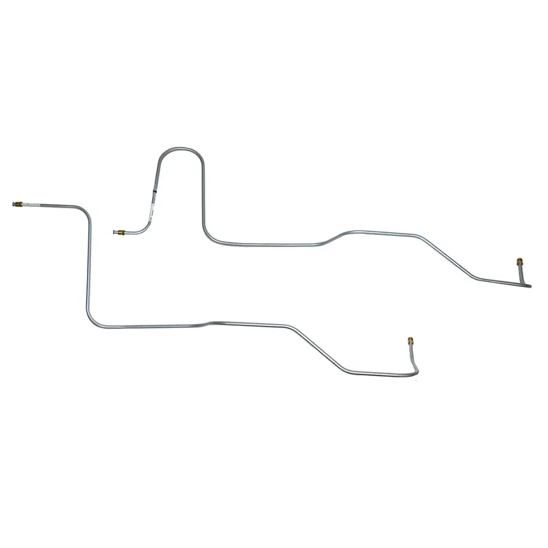 Ctc6801om- 68-72' Chevy Chevelle, Malibu, El Camino; W/ Powerglide, 2Pc Transmission Cooler Line Set; Steel 1