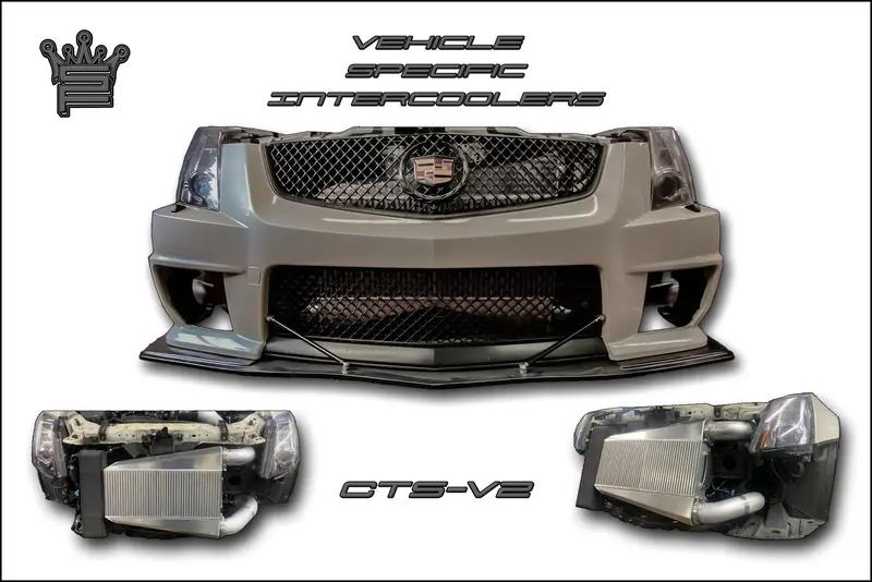 Cts-V V2 Single Inlet/Outlet Intercooler 1