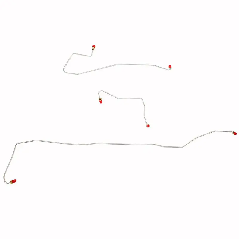 Dra0001ss- 00-07 Taurus 00-07 Sable Awabs Rear Drum, Rear Axle Cross-Over Brake Line; Stainless 1