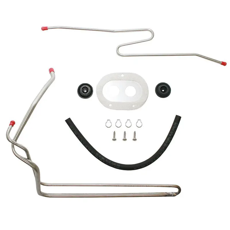 Efv7002ss- 70' Mopar E-Body, Convertible, Fuel Tank Vent Kit; Stainless 1