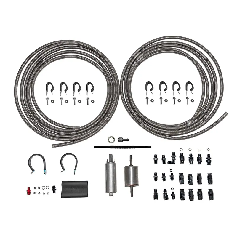 Fl526-7 - Efi Fuel System Pluming Kit; Braided Stainless 1