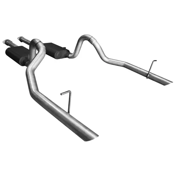 Flowmaster 17112 American Thunder Cat-Back Exhaust 94-97 Mustang Gt, Cobra 2