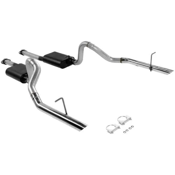 Flowmaster 17212 American Thunder Cat-Back System 1994 - 1997 Mustang Gt / Cobra 1