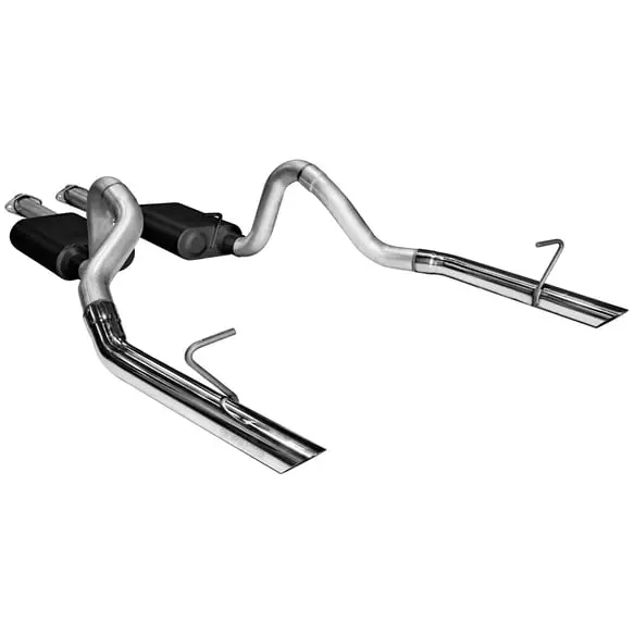 Flowmaster 17213 American Thunder Cat Back Exhaust Muffler System 1987-1993 Mustang Lx 5.0L 1