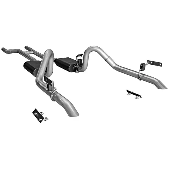 Flowmaster 17282 American Thunder Header-Back Exhaust System 1967-1970 Ford Mustang V8 1