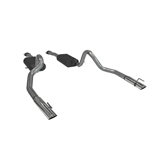 Flowmaster 17312 American Thunder Cat-Back Exhaust System 1999-2004 Ford Mustang Gt/Mach 1/Bullitt 4.6L V8 1