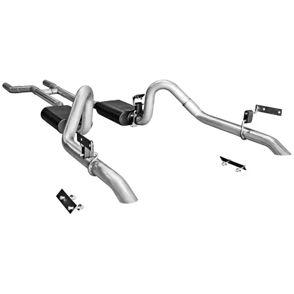 Flowmaster 817282 American Thunder Exhaust Kit, 1967-70 Mustang 1