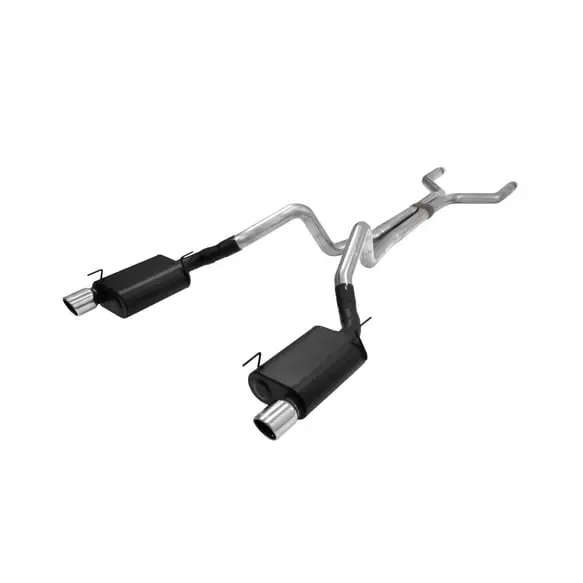 Flowmaster 817494 Cat-Back Exhaust System For 05-10 Mustang With 4.6L/5.4L 1