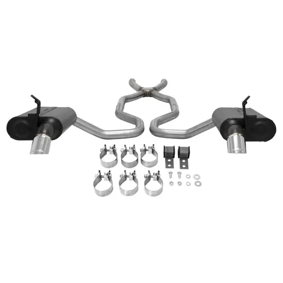 Flowmaster 817661 Force Ii Crossmember-Back Exhaust System 1974-1979 Corvette 5.7L V8 2