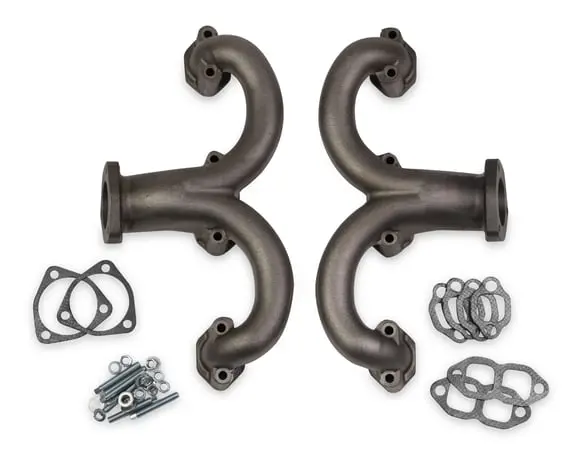 Flowtech- 11704-Rflt Rams Horn Exhaust Manifolds For Sbc 1