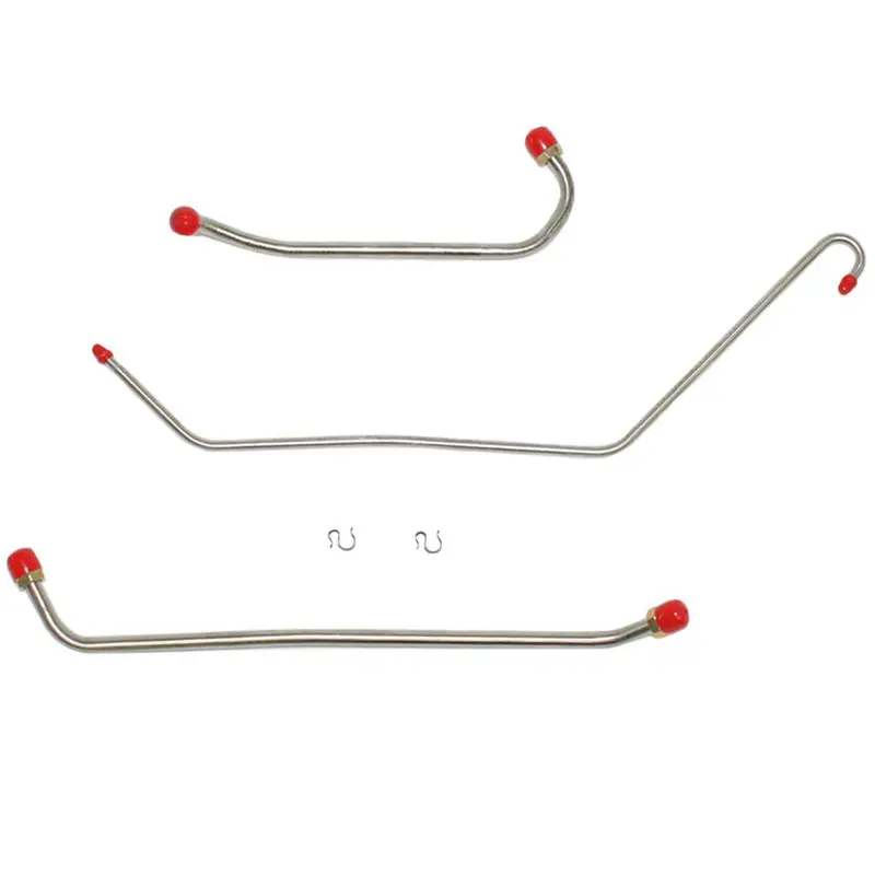 Fpc6905om- 69' Chevy Camaro, Nova, 350 Cid 255 Hp. Pump To Carb, 3Pc Set W/ Return; Steel 1