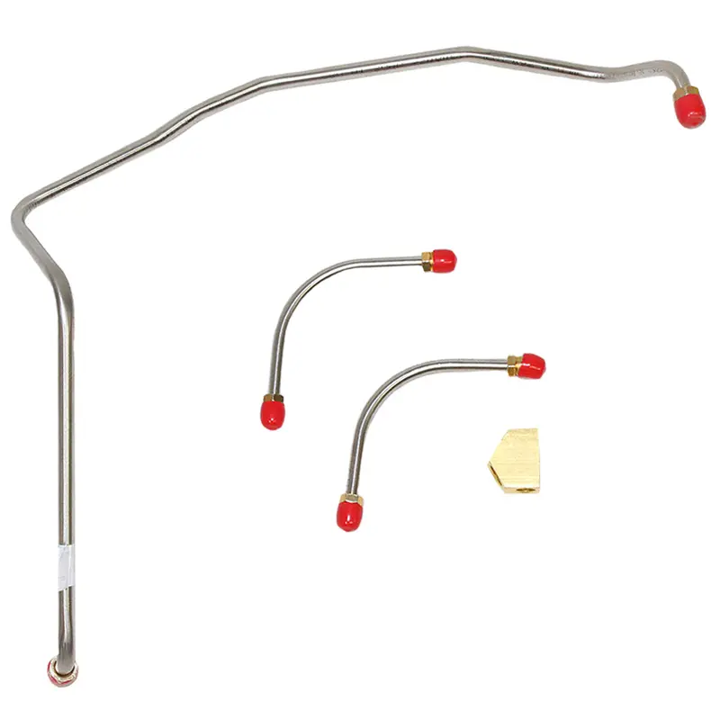 Fpc6975ss- 69' Chevy Camaro, Nova 396Cid/375Hp, Front 3 Line Kit+Fuel Blk; Stainless 1