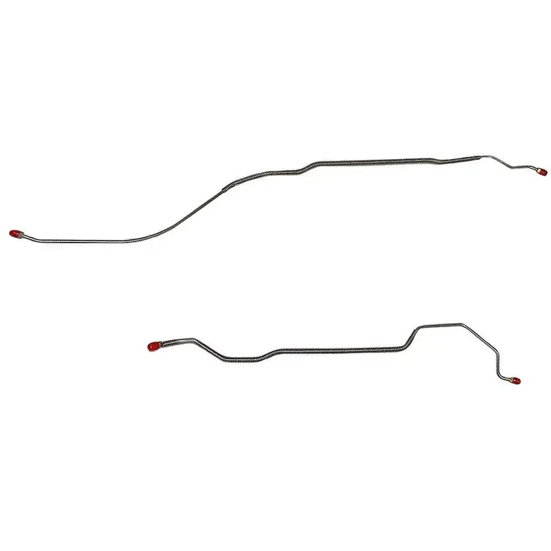 Fra6805om- 68' Chevy Camaro/ Chevy Ii/Nova, W/ Multi-Leaf Rear Spring, Rear Axle Brake Line Set; Steel 1