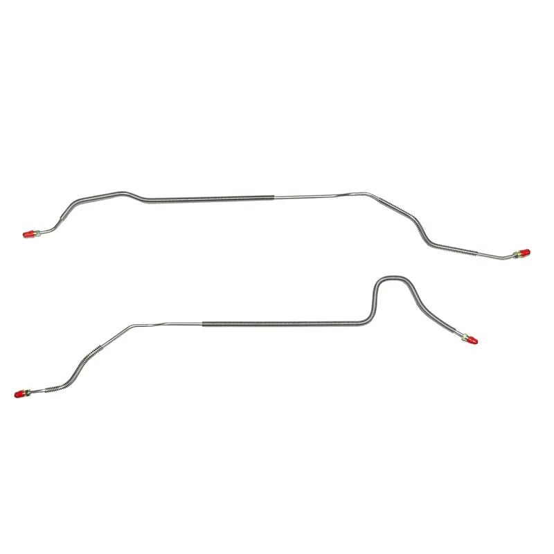 Fra6903om- 69' Pontiac Firebird & Trans Am, Rear Axle Brake Lines, 2Pc; Steel 1