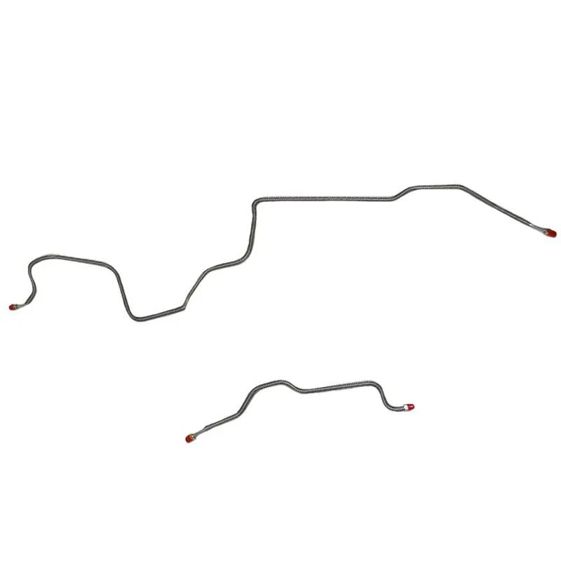Fra8002om- 76-81' Chevy Camaro W/ F-41 Suspension, Rear Axle Brake Line Set; Steel 1