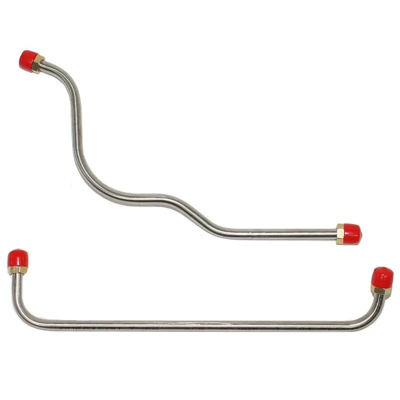 Gpc6101ss - 61-64 Galaxie; Pump To Carb Fuel Line; Stainless 1
