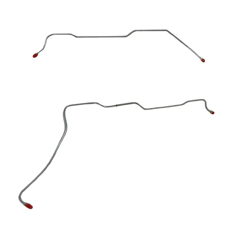 Gra6501om- 65' Ford Galaxie, 2Pc Rear Axle Brake Line Set; Steel 1