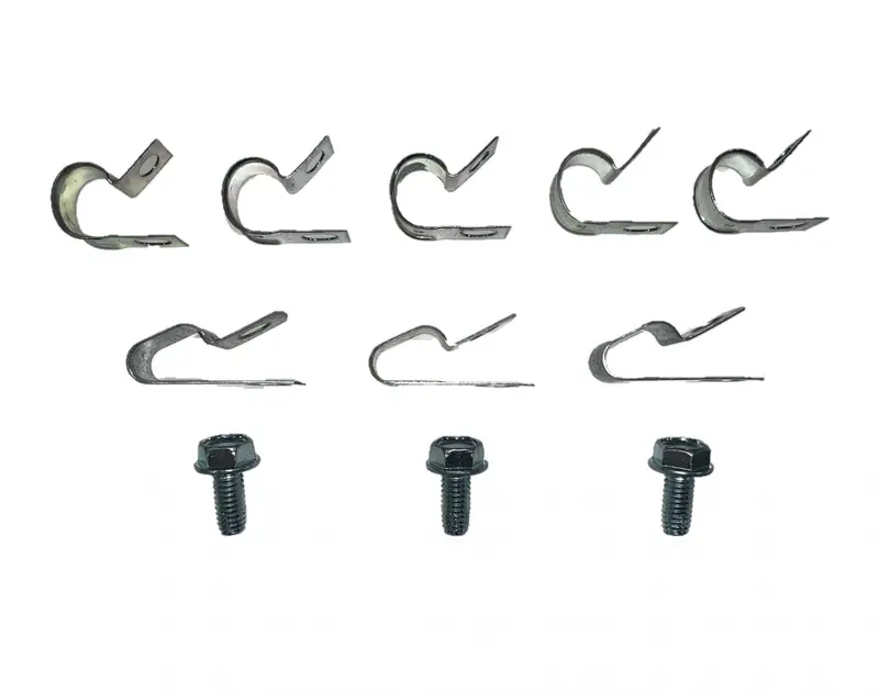 Hck0006- 71-4 B&E Body Fuel Clips, 3/8-5/16 1