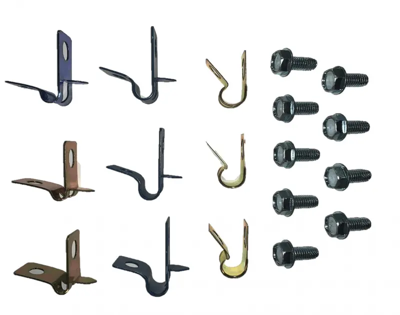 Hck0032- 69 Camaro Brake Line Clip Set 1