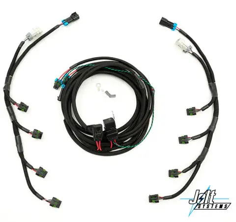High Power Ign-1A Smart Coil Harness Kit For V8 Engines - Remote Mount Short Leads 1