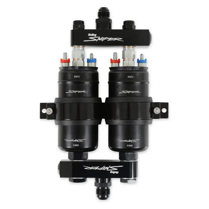 Holley 12-270 Sniper 3.5Gpm Twin Pump And Manifold Kit 1