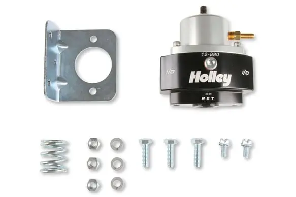 Holley- 12-880 Carb/Efi Adjustable Billet By-Pass Regulator-6An 2