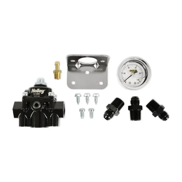 Holley 12-886Kit Die Cast Efi Bypass Fuel Pressure Regulator Kit 1