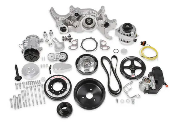 Holley - 20-190P Premium Mid-Mount Ls7 Complete Accessory System - Dry Sump 1