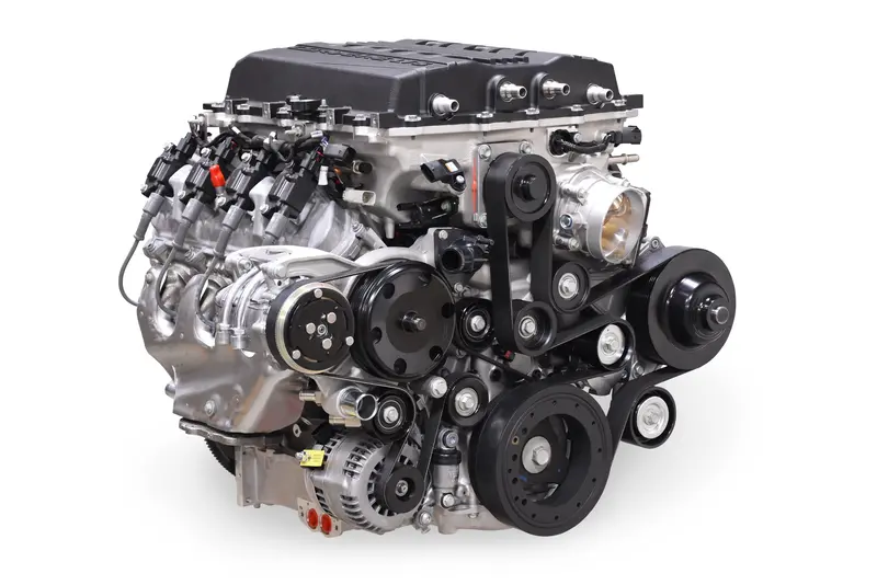 Holley 20-230 Mid Mount Complete Accessory System For Gm Gen V Lt5 Dry Sump Engines 1