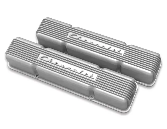 Holley- 241-106 Holley Gm Licensed Vintage Series Sbc Valve Covers 1