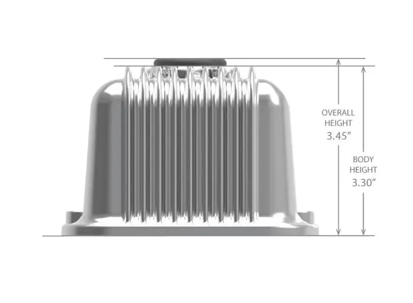 Holley 241-241 Bsc Vintage Series Finned Valve Covers - Polished Finish 2