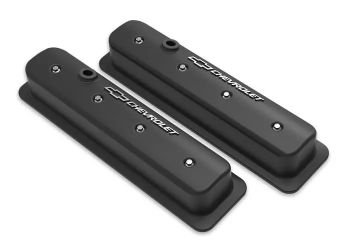 Holley- 241-292 Gm Muscle Sbc Center Bolt V/C,Finned,Blk 1