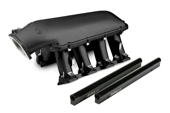 Holley- 300-123Bk Ls Hi-Ram Efi Manifold For Ls1/2/6 Black 1
