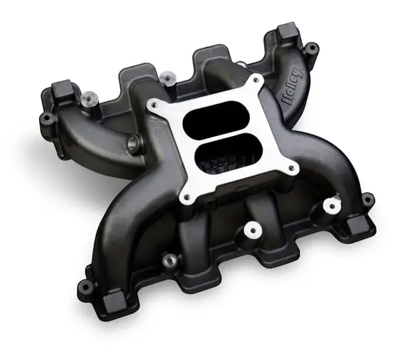 Holley- 300-129Bk Dual Plane Carbureted Intake Ls3/L92 Black 1