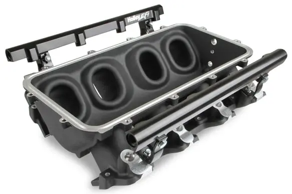 Holley 300-600Bk Base Manifold And Rail Kit For Lo-Ram Ls1/2/6 1