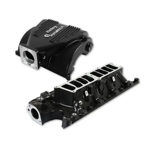 Holley- 300-72Bk Systemax Intake For Small Block Ford Black 1