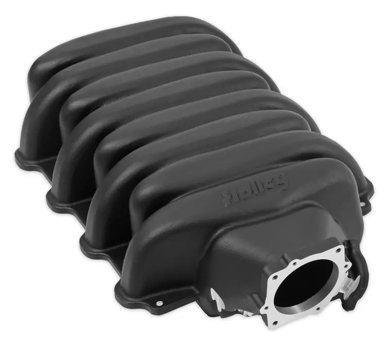 Holley 300-900Bk Low-Profile Godzilla Intake Manifold Black 1