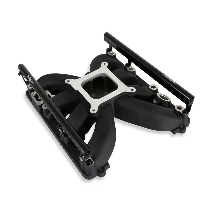 Holley 300-930Bk Single Plane Intake Manifold For Efi Gen Iii Hemi Black 1