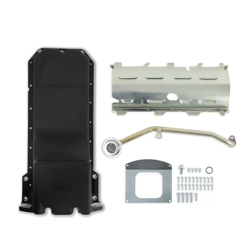 Holley 302-63Bk Gen Iii Hemi Swap Oil Pan Black 1