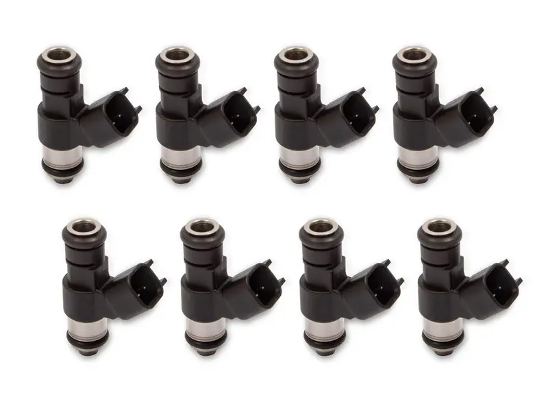 Holley 522-228Xfm Flow Matched 220Lb/Hr Ev6 Fuel Injectors Set Of 8 1