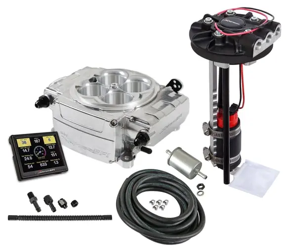 Holley 550-510-3Xd Sniper 2 Efi Conversion W/Returnless Drop-In Fuel Pump Module Shiny 1