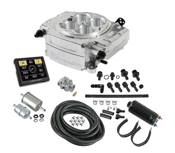 Holley  550-510-3Xk Sniper 2 Efi Master Kit W/O Pdm Shiny 1