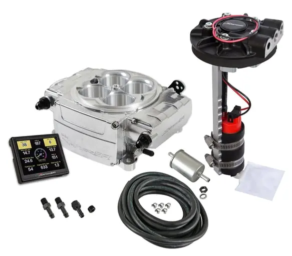 Holley 550-510-3Xr Sniper 2 Efi Conversion W/Return-Style Drop-In Fuel Pump Module Shiny 1