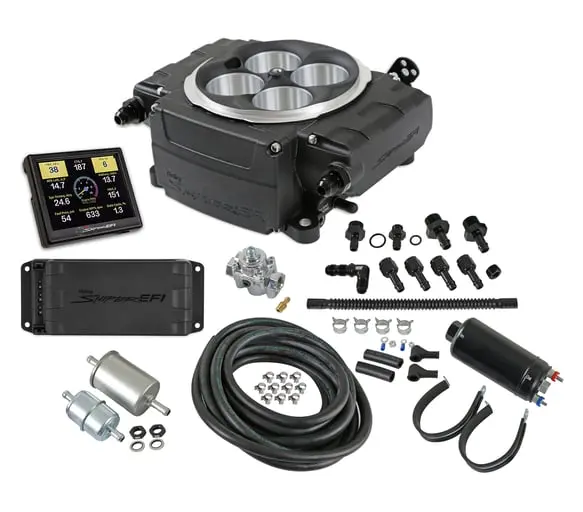 Holley 550-511-3Pk Sniper 2 Master Kit W/Pdm Black 1