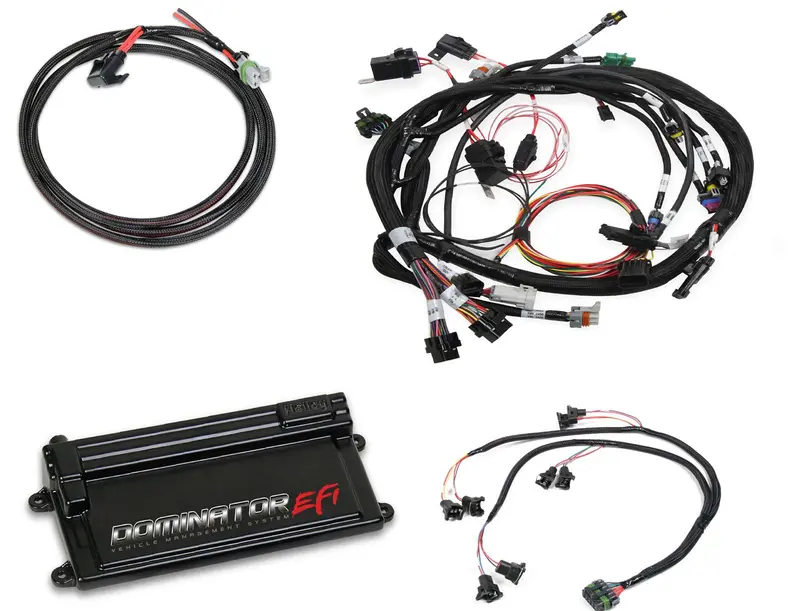 Holley 550-654 Dominator Efi Kit Universal Cop Main/Sub Harness W/Ev1 Injector Harness 1