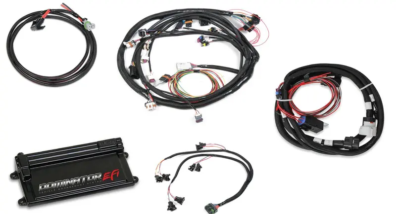 Holley 550-658 Dominator Efi Kit Ls2 Main Harness W/Trans Control/Ev1 Injector Harness 1